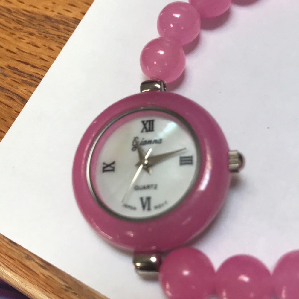 Quartz Jade Watch - Picture 3 of 6